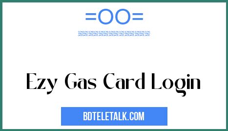 ezy gas smart card|ezy gas card login.